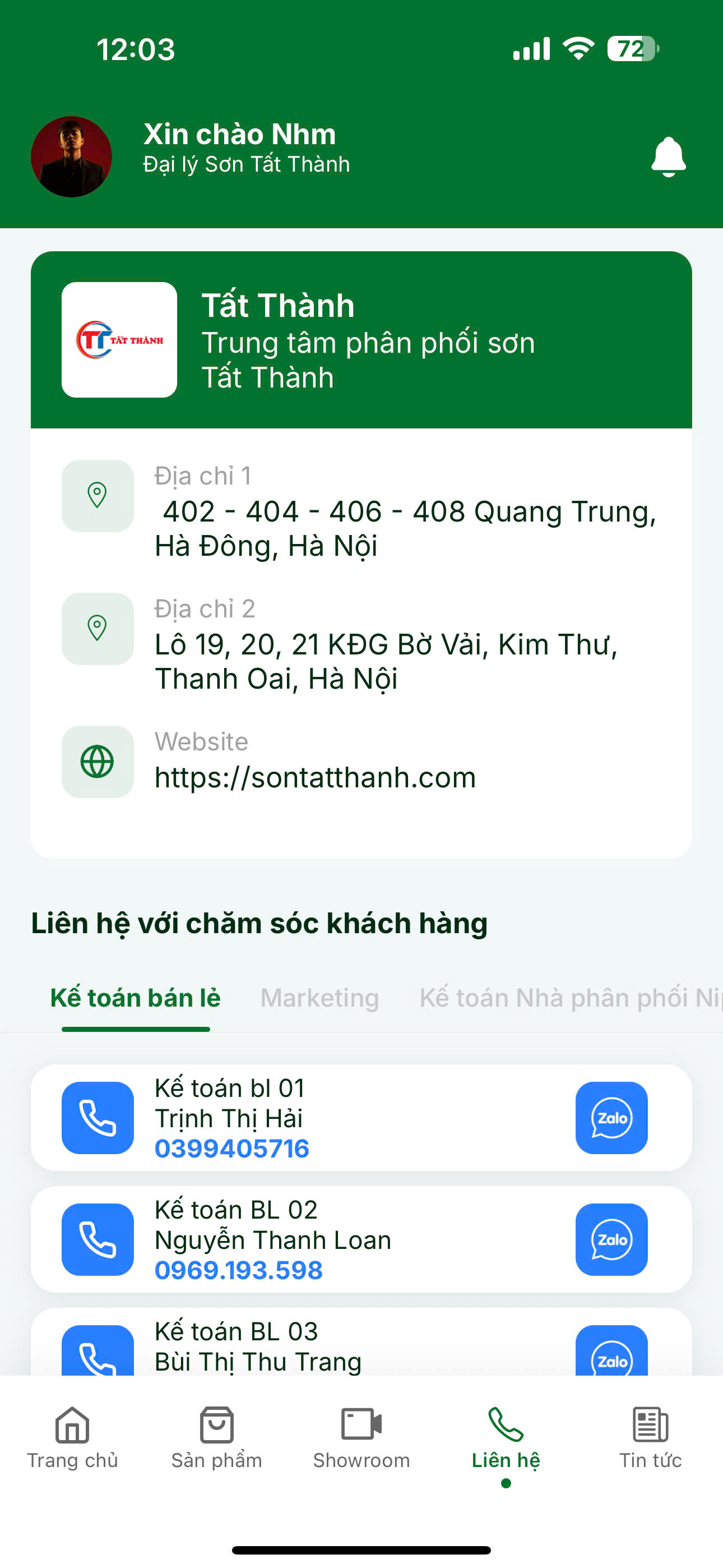 Lợi ích khi dùng App Sơn Tất Thành