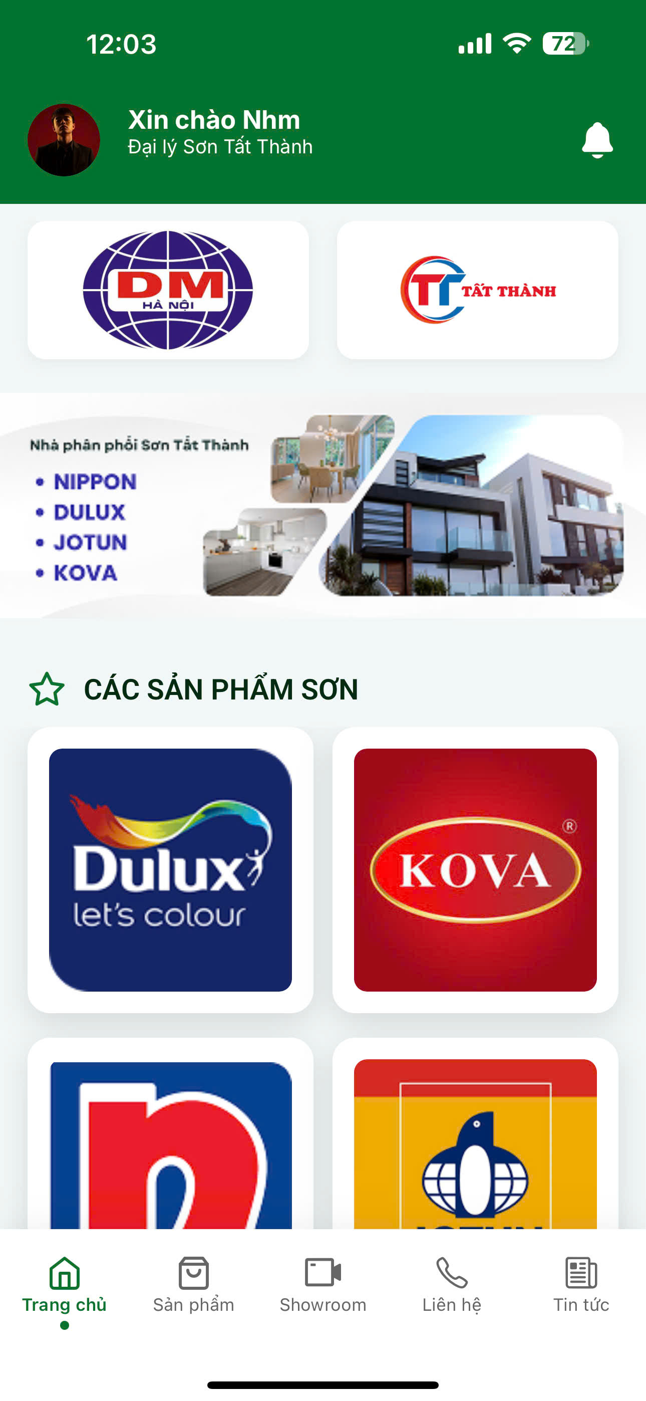 Sơn Tất Thành App Mockup